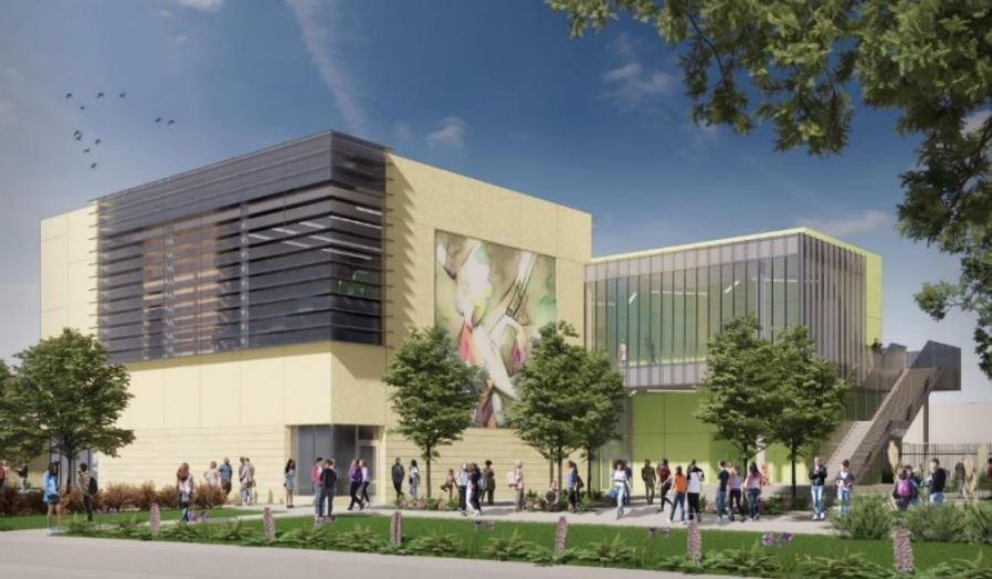 wilson high performance art center rendering